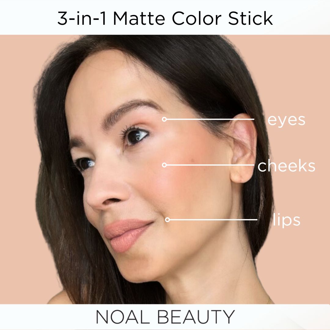 3-in-1 Color Stick Lips, Eyes, Cheeks